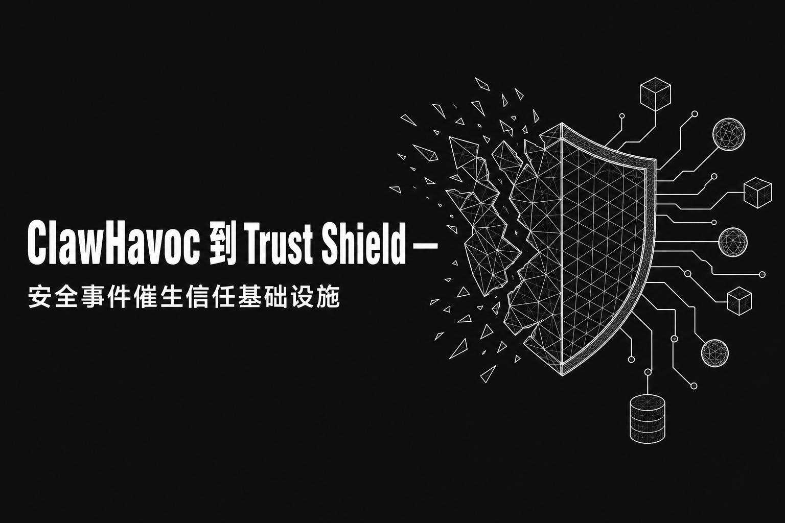 从 ClawHavoc 到 Trust Shield：一个安全事件如何催生 AI Agent 信任基础设施
