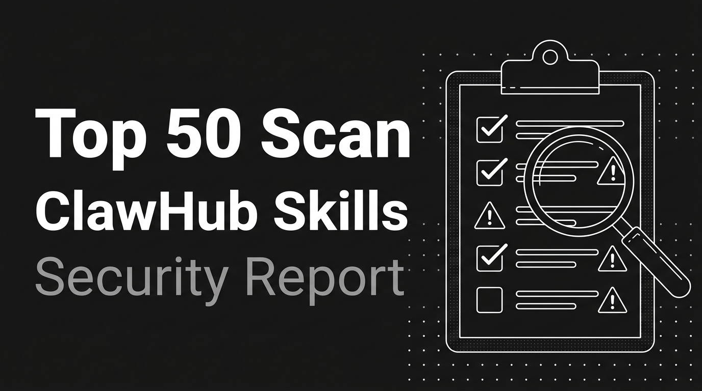 我们扫描了 ClawHub 下载量 Top 50 的 Skill —— 结果如何