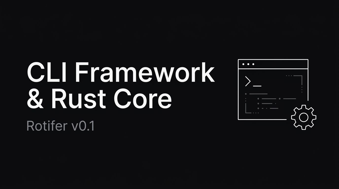 Rotifer v0.1: CLI Framework & Rust Core