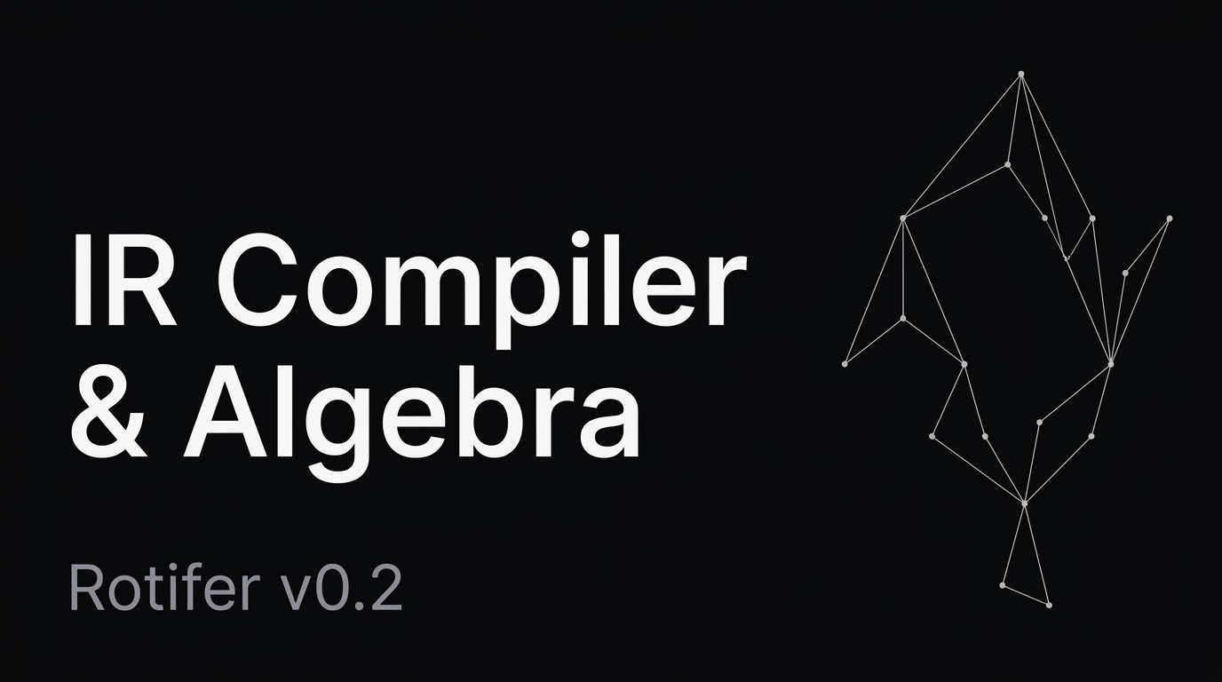 Rotifer v0.2: IR Compiler & Algebra Parallelism